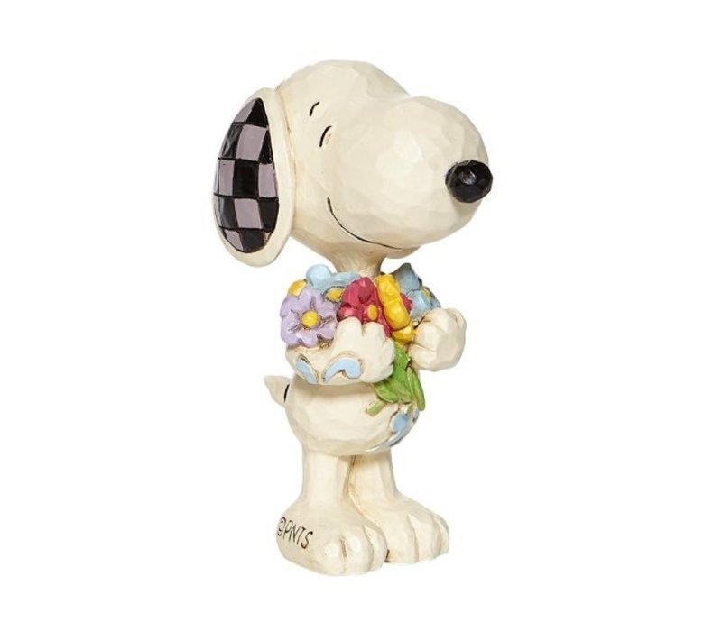 Peanuts by Jim Shore - Snoopy with Flowers Mini  (OP=OP!)