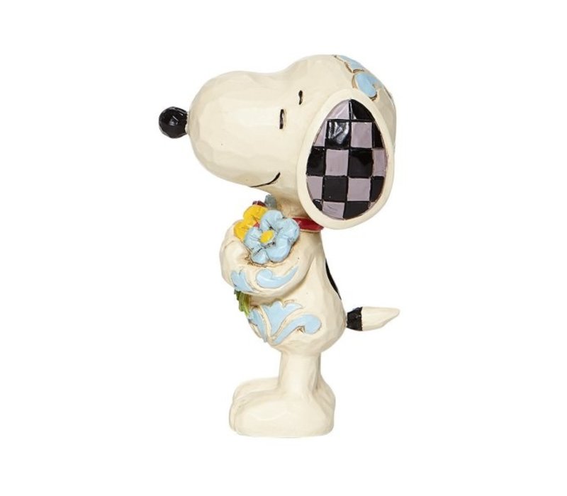 Peanuts by Jim Shore - Snoopy with Flowers Mini  (OP=OP!)