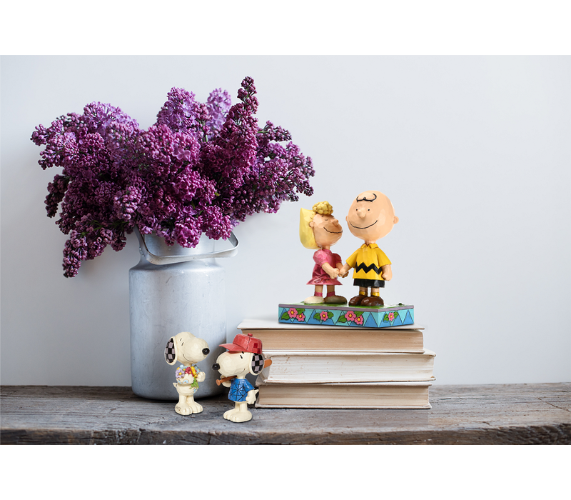 Peanuts by Jim Shore - Snoopy with Flowers Mini  (OP=OP!)