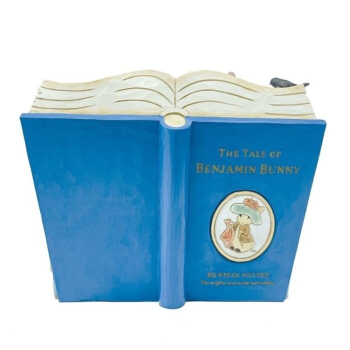 Beatrix Potter by Jim Shore - Peter, Benjamin, Scarecrow Storybook