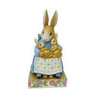 Beatrix Potter by Jim Shore - Mrs Rabbit in Rocking Chair