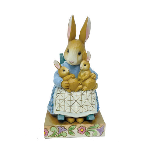 Mrs Rabbit in Rocking Chair - Beatrix Potter by Jim Shore 