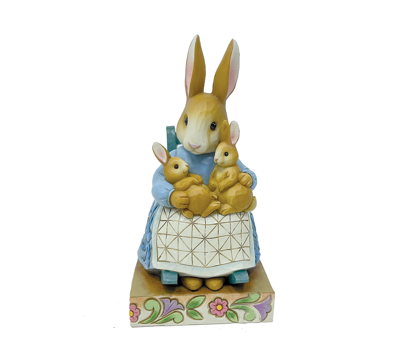 Beatrix Potter by Jim Shore - Mrs Rabbit in Rocking Chair