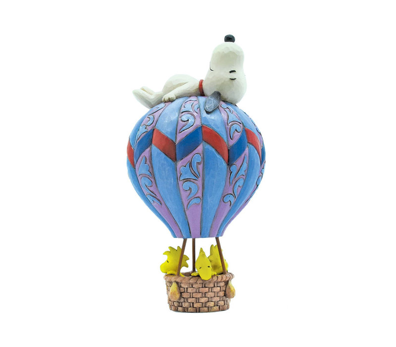 Peanuts by Jim Shore - Reaching New Heights (Snoopy Hot Air Balloon)