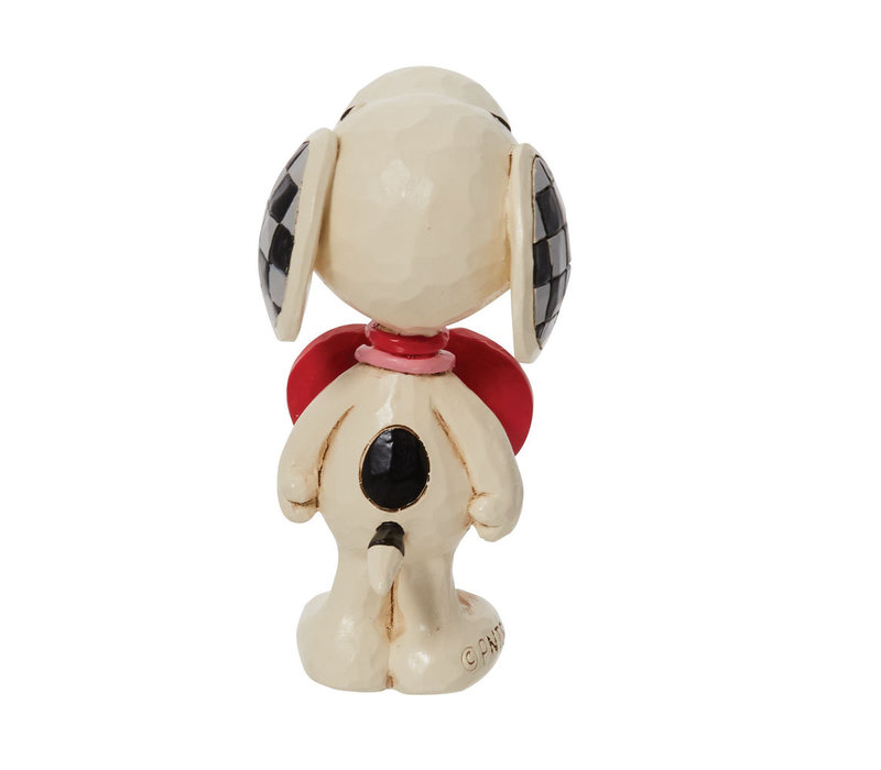 Peanuts by Jim Shore - Snoopy wearing Heart Sign