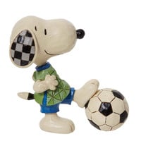 Peanuts by Jim Shore - Mini Snoopy Soccer