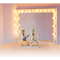 Looney Tunes by Jim Shore - On With the Show (Bugs Bunny and Daffy)