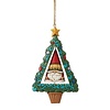 Heartwood Creek Heartwood Creek - Gnome in Christmas Tree Rotating Hanging Ornament (OP=OP!)