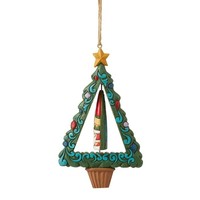Heartwood Creek - Gnome in Christmas Tree Rotating Hanging Ornament (OP=OP!)