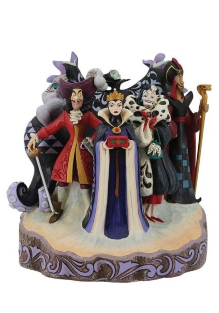 Disney Traditions - Mischief, Malice and Mayhem (Carved by Heart Villains)