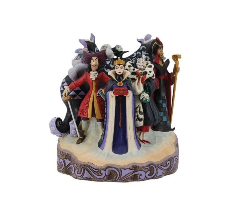 Disney Traditions - Mischief, Malice and Mayhem (Carved by Heart Villains)