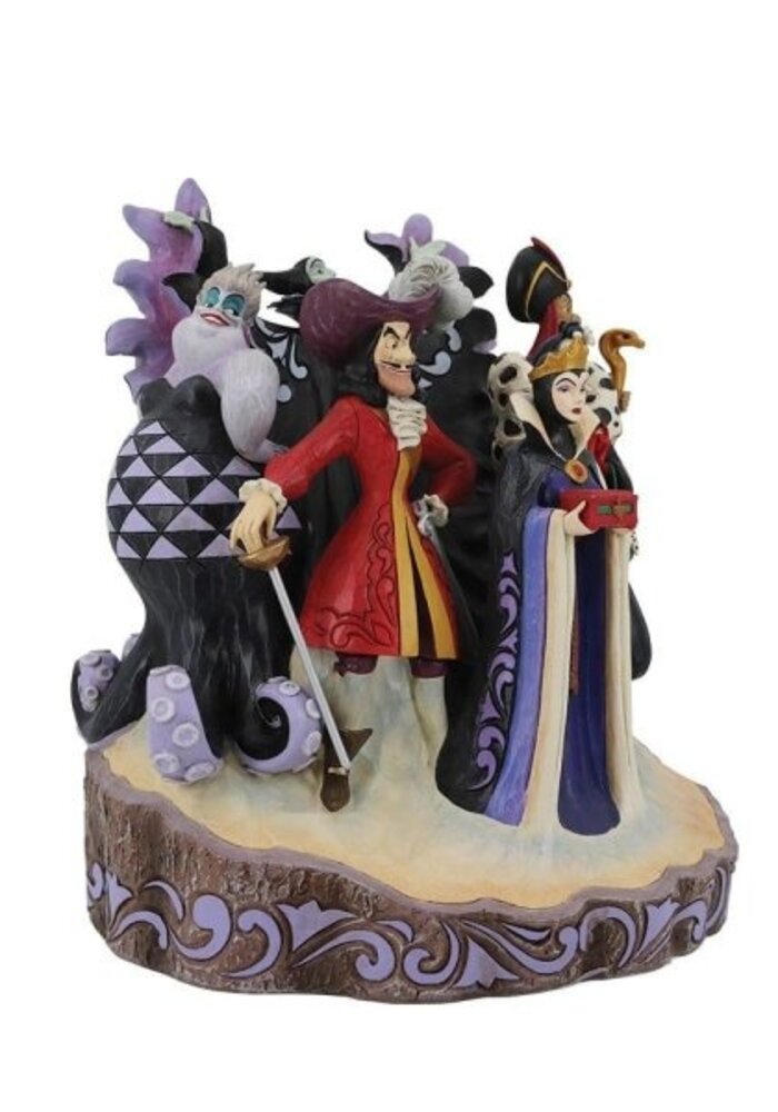 Disney Traditions - Mischief, Malice and Mayhem (Carved by Heart Villains)
