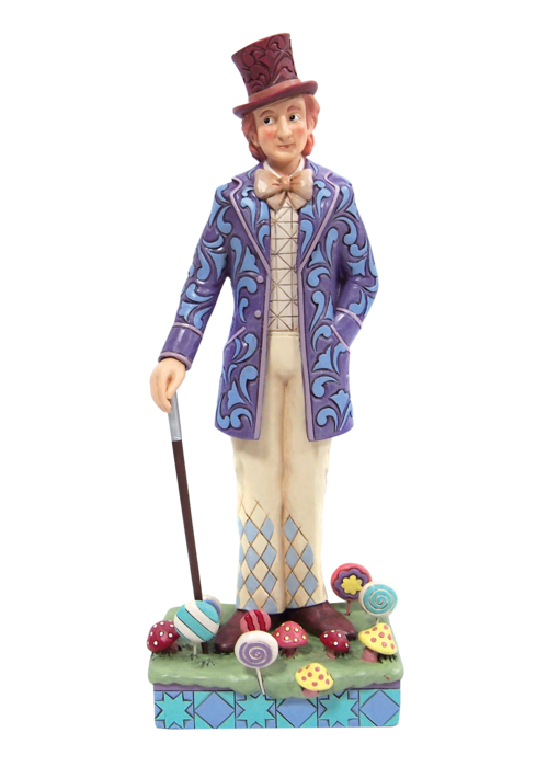 Willy Wonka and the Chocolate Factory by Jim Shore Willy Wonka with Cane - Willy Wonka by Jim Shore