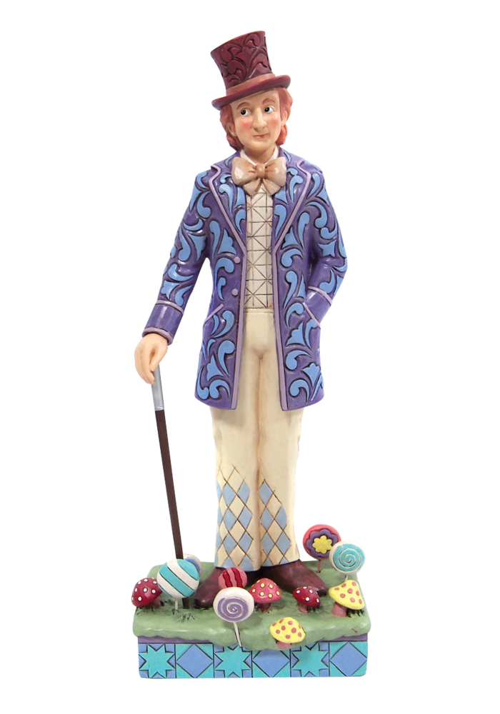 Willy Wonka by Jim Shore - Willy Wonka with Cane