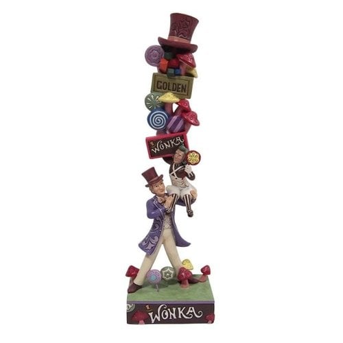 Willy Wonka Stacked - Willy Wonka by Jim Shore 