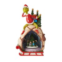 The Grinch by Jim Shore - Grinch Lighted Rotator