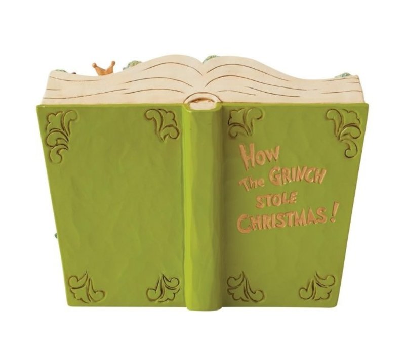 The Grinch by Jim Shore - Grinch Stealing Christmas Storybook
