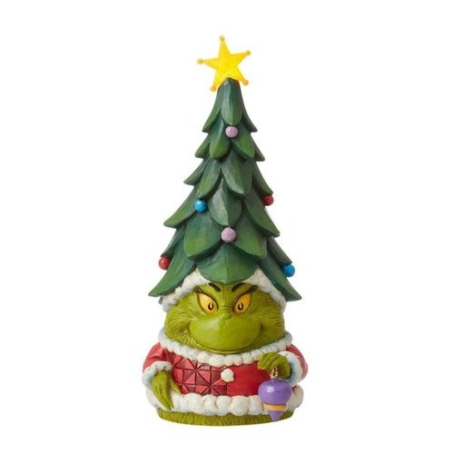 Grinch Gnome with Christmas Hat - The Grinch by Jim Shore 