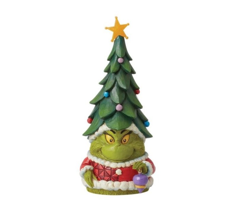 The Grinch by Jim Shore - Grinch Gnome with Christmas Hat