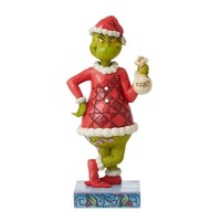 The Grinch by Jim Shore - Grinch with Bag of Coal (PRE-ORDER)