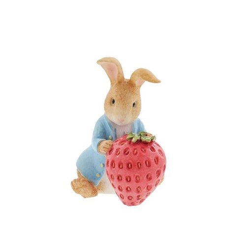 Peter Rabbit with Strawberry - Beatrix Potter 