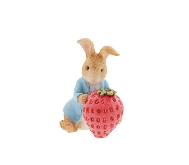 Beatrix Potter - Peter Rabbit with Strawberry