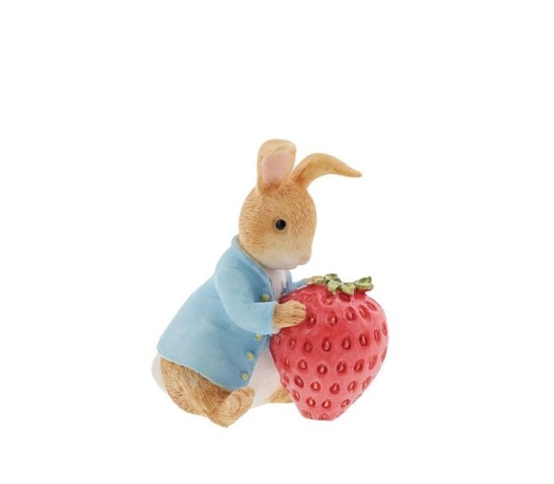 Beatrix Potter - Peter Rabbit with Strawberry