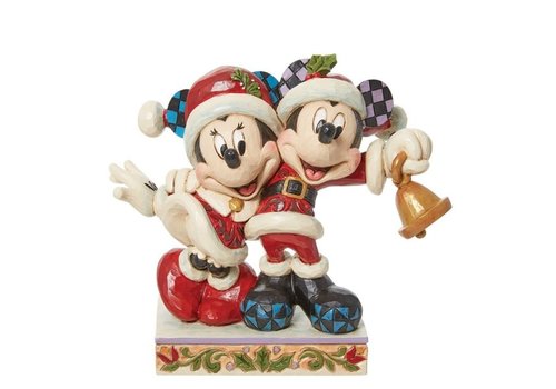Disney Traditions Jingle Belle (Santa Mickey & Minnie Mouse PRE-ORDER) - Disney Traditions