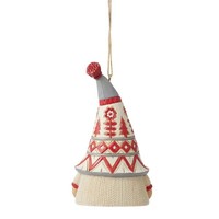 Heartwood Creek - Gnome in White Sweater Hanging Ornament