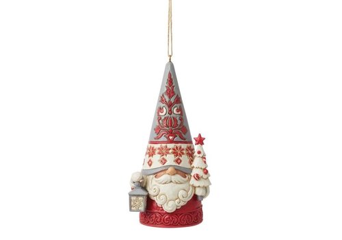Heartwood Creek Gnome with Tree Hanging Ornament - Heartwood Creek