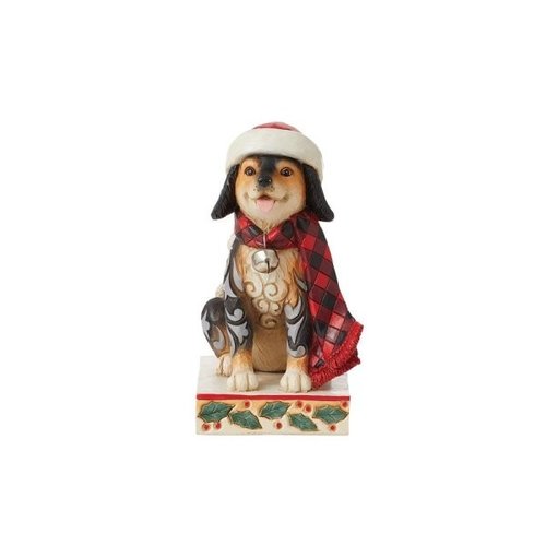 Bundled up Pup (Highland Glen Christmas Dog) - Heartwood Creek 