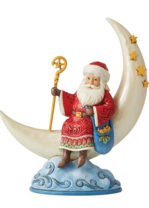 Heartwood Creek Starry Night (Santa on Moon) - Heartwood Creek