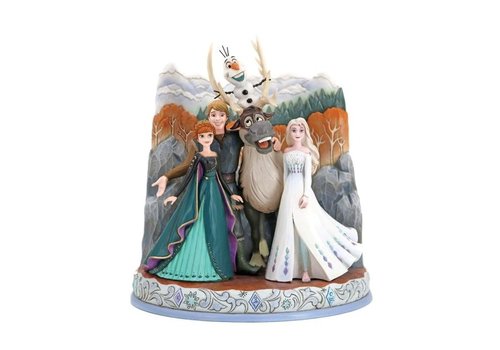 Disney Traditions Connected Through Love (Frozen 2 Carved by Heart PRE-ORDER) - Disney Traditions