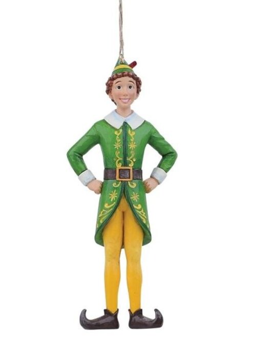 Elf by Jim Shore Buddy Elf in Classic Pose Hanging Ornament  - Elf by Jim Shore