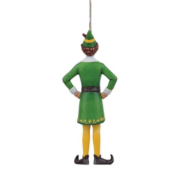 Elf by Jim Shore - Buddy Elf in Classic Pose Hanging Ornament