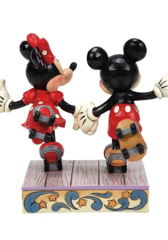 Disney Traditions - Mickey and Minnie Mouse Roller Skating