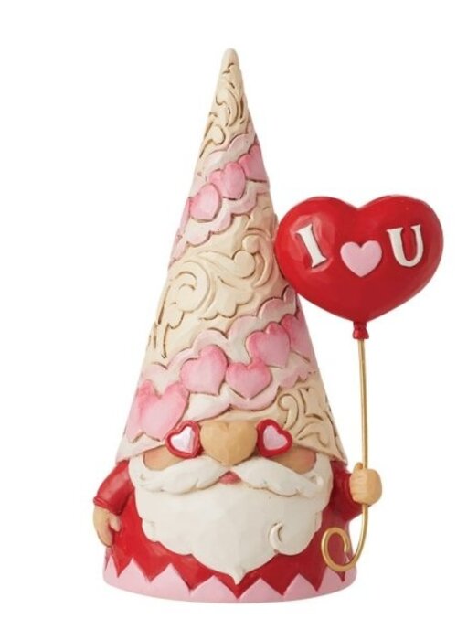 Heartwood Creek Filled with Love (Gnome Holding Heart Balloon) - Heartwood Creek