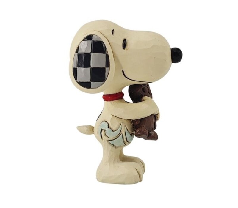 Peanuts by Jim Shore - Snoopy with a Chocolate Bunny Mini