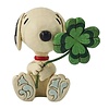 Peanuts by Jim Shore Peanuts by Jim Shore - Snoopy with Clover Mini