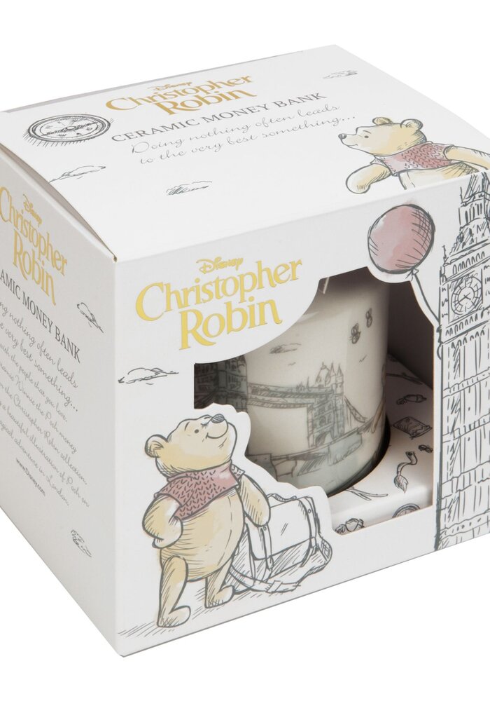 Disney Home - Disney Christopher Robin Ceramic Money Box