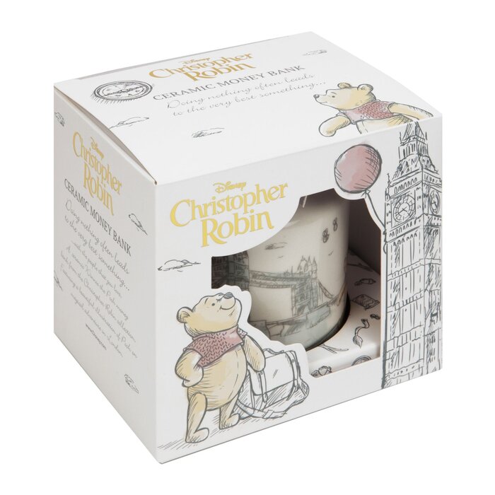 Disney Home - Disney Christopher Robin Ceramic Money Box