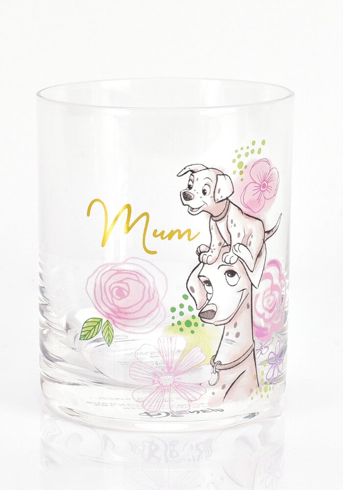 Disney Home - Disney Set of 2 Dalmatians Glasses - Mum