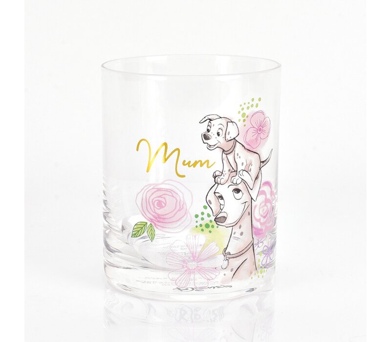 Disney Home - Disney Set of 2 Dalmatians Glasses - Mum