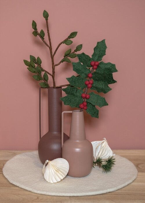 Sjaal met Verhaal Tak Holly Berry - Sjaal met een Verhaal