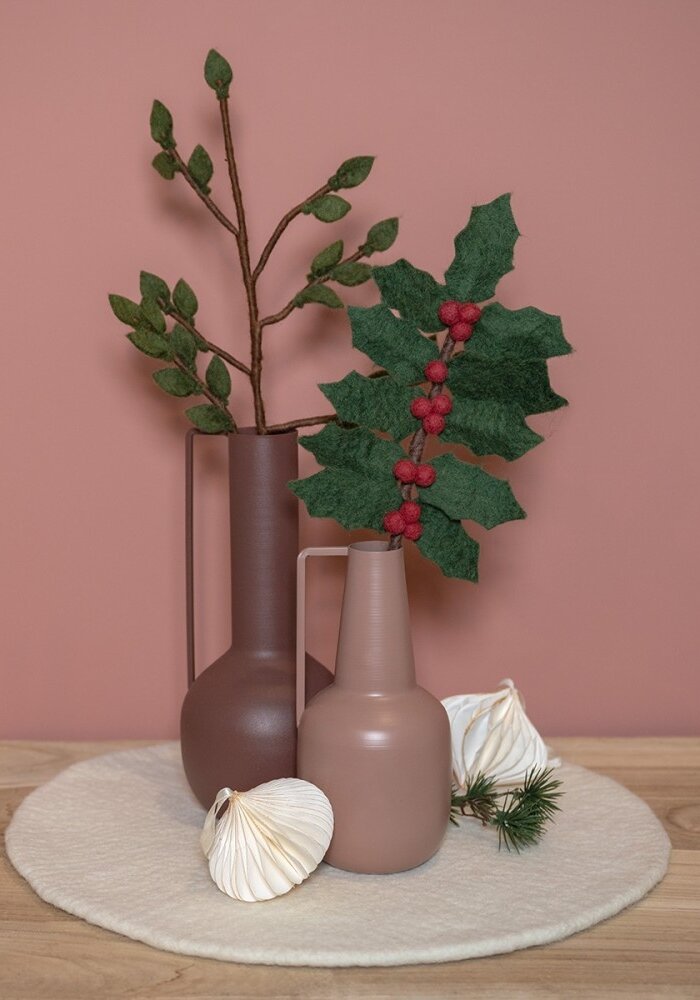 Sjaal met een Verhaal - Tak Holly Berry