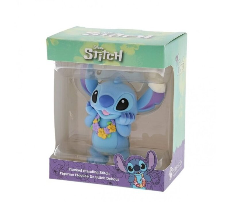 Disney Showcase Collection - Flocked Stitch Figurine