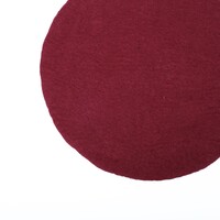 Sjaal met een Verhaal - Onderzetter Holly Berry Rood