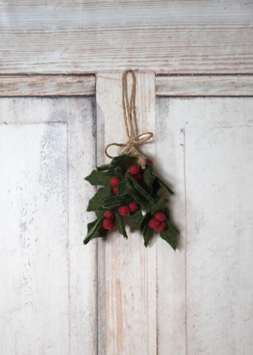 Sjaal met Verhaal Hanger Holly Berry Large - Sjaal met een Verhaal