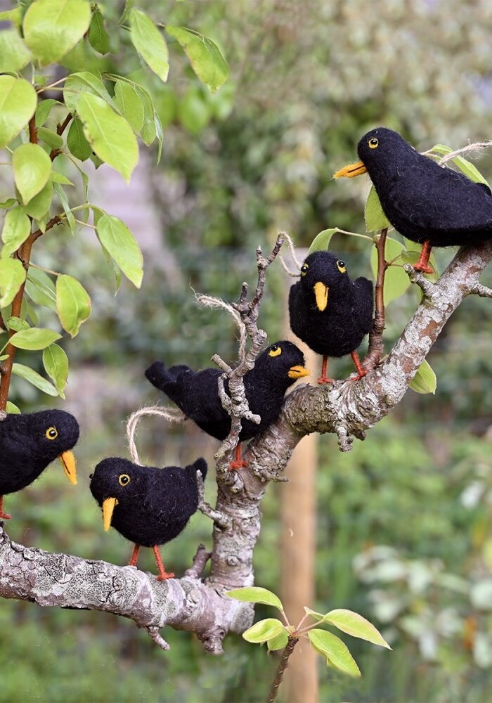 Sjaal met een Verhaal - Merel