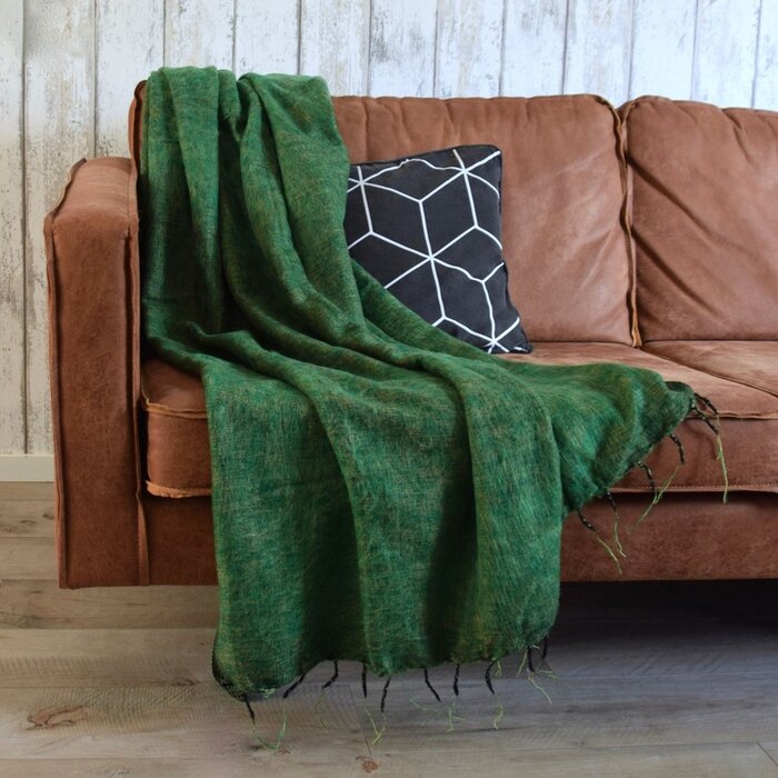 Sjaal met Verhaal Plaid Appelgroen - Sjaal met een Verhaal -